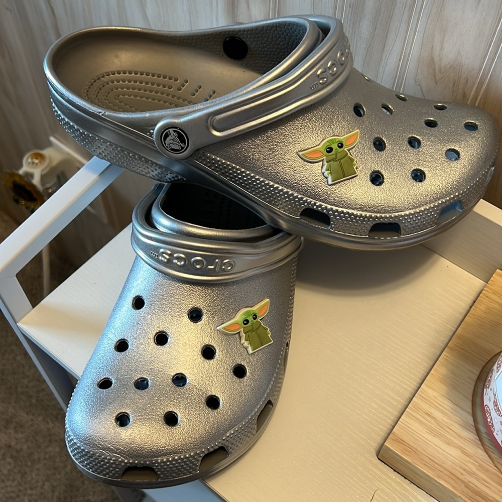 Limited edition Baby Yoda Crocs